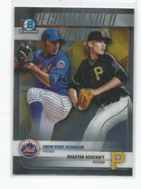 2018 Bowman Chrome Draft Recommended Viewing #RV-WRA Braxton Ashcraft|Simeon Woods-Richardson