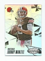 2015 Panini Certified Mirror Silver #42 Johnny Manziel