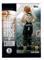 2025 Topps Rise to Stardom #RTS-8 Egor Demin
