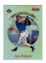 2018 Bowman Best 1998 Best Performers #98BP-JC Jose Canseco