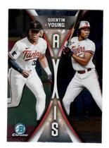 2025 Bowman Chrome Draft Axis #A-7 Quentin Young