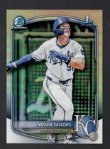 2025 Bowman Chrome Draft Refractor #BDC-86 Nolan Sailors