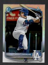 2025 Bowman Chrome Draft Refractor #BDC-96 Charles Davalan