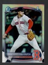 2025 Bowman Chrome Draft Refractor #BDC-127 Christian Foutch