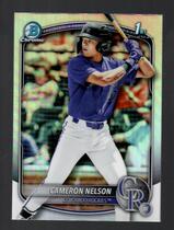 2025 Bowman Chrome Draft Refractor #BDC-130 Cameron Nelson