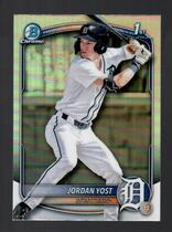2025 Bowman Chrome Draft Refractor #BDC-162 Jordan Yost