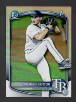 2025 Bowman Chrome Draft Refractor #BDC-189 Dominic Fritton