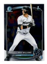 2025 Bowman Chrome Draft #BDC-68 Max Williams