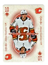 2018 Upper Deck O-Pee-Chee OPC Playing Cards #10H Johnny Gaudreau