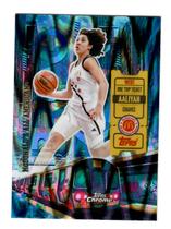 2025 Topps Chrome McDonalds All American High Rises Blue RayWave Refractor #HR-28 Aaliyah Chavez