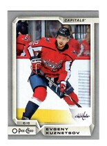 2018 Upper Deck O-Pee-Chee OPC Silver #17 Evgeny Kuznetsov