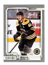 2018 Upper Deck O-Pee-Chee OPC Silver #265 David Krejci