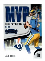 2018 Panini Contenders MVP Contenders #MVP-17 Jared Goff