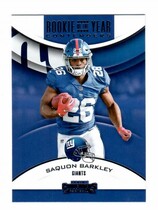 2018 Panini Contenders Rookie of the Year Contenders #2 Saquon Barkley
