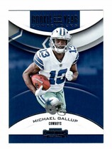 2018 Panini Contenders Rookie of the Year Contenders #22 Michael Gallup