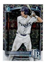 2025 Bowman Chrome Draft Mega Box Laser Refractor #BDC-7 Taitn Gray