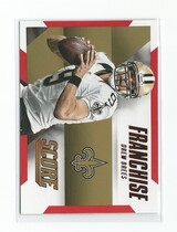 2015 Score Franchise Red #8 Drew Brees