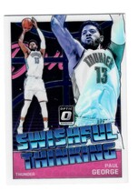 2018 Donruss Optic Swishful Thinking #8 Paul George