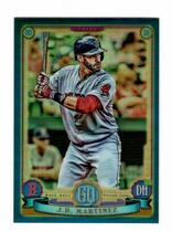 2019 Topps Gypsy Queen Chrome Indigo #122 J.D. Martinez