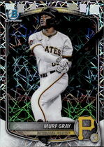 2025 Bowman Chrome Draft Mega Box Laser Refractor #BDC-108 Murf Gray
