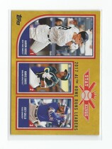 2018 Topps Big League Gold #302 Aaron Judge|Joey Gallo|Khris Davis
