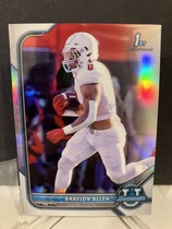 2022 Bowman University Chrome Refractor #85 Braelon Allen