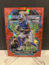 2021 Panini Prizm Prizm Red Ice #12 Marvin Jones Jr.