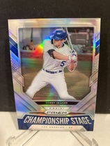 2021 Panini Prizm Championship Stage Silver Prizm #3 Corey Seager