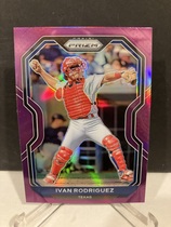2021 Panini Prizm Purple Prizm #2 Ivan Rodriguez