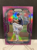 2021 Panini Prizm Purple Prizm #44 Jose Berrios