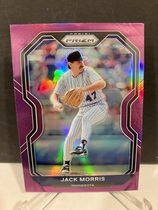 2021 Panini Prizm Purple Prizm #49 Jack Morris