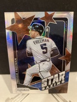 2021 Panini Prizm Star Gazing Silver Prizm #SG4 Freddie Freeman