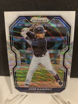 2021 Panini Prizm White Wave Prizm #16 Jose Ramirez