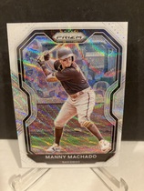 2021 Panini Prizm White Wave Prizm #139 Manny Machado