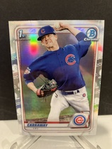 2020 Bowman Chrome Draft Refractor #BD-25 Burl Carraway