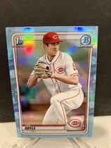 2020 Bowman Chrome Draft Sky Blue Refractor #BD-165 Joe Boyle