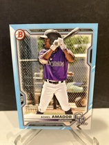 2021 Bowman Draft Sky Blue #BD-195 Adael Amador