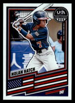 2026 Panini Prizm Stars & Stripes #115 Nolan Hatch
