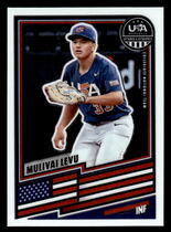 2026 Panini Prizm Stars & Stripes #126 Mulivai Levu