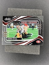 2021 Panini Absolute Red Zone #6 George Kittle