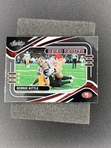2021 Panini Absolute Red Zone #RZ6 George Kittle