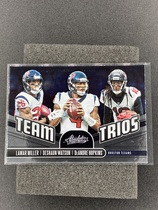 2019 Panini Absolute Team Trios #7 Deandre Hopkins|Deshaun Watson|Lamar Miller