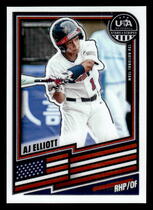 2026 Panini Prizm Stars & Stripes #1 Aj Elliott