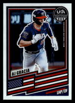 2026 Panini Prizm Stars & Stripes #147 Aj Gracia