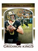 2019 Donruss Gridiron Kings #GK-2 Drew Brees