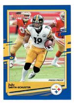 2020 Donruss Press Proof Blue #214 Juju Smith-Schuster