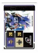 2020 Donruss Road to the Super Bowl #RSBWC-DC Dalvin Cook