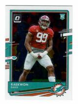 2020 Donruss Optic #134 Raekwon Davis