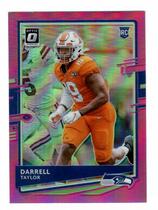 2020 Donruss Optic Pink #136 Darrell Taylor