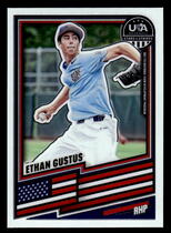 2026 Panini Prizm Stars & Stripes #74 Ethan Gustus
